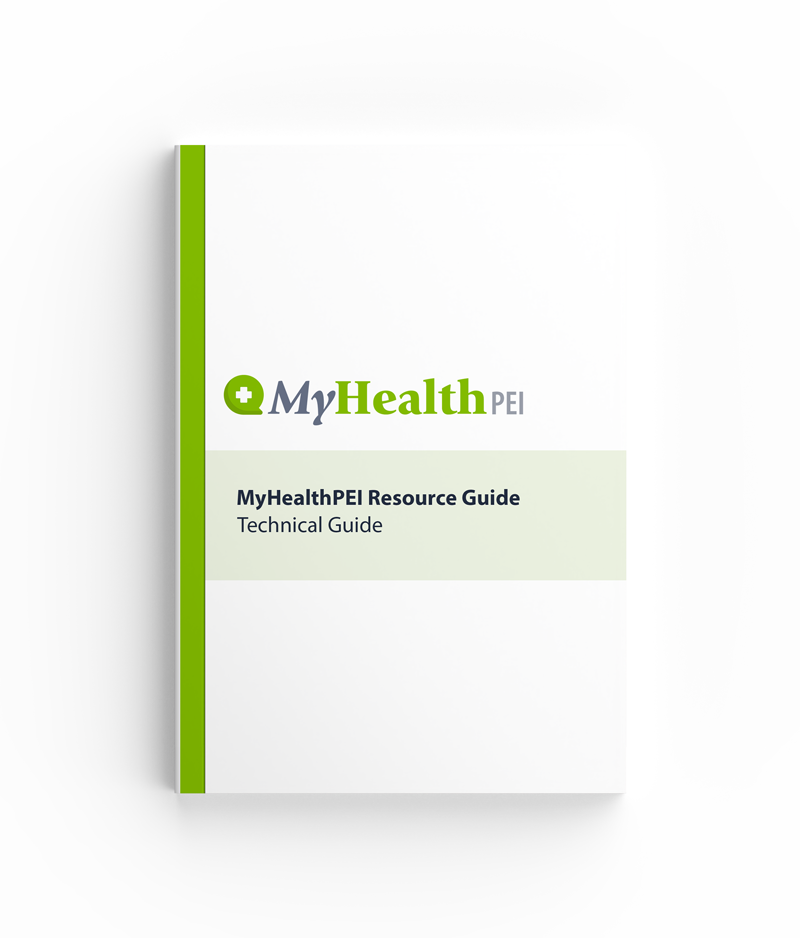 MyHealthPEI Resource - Technical Guide